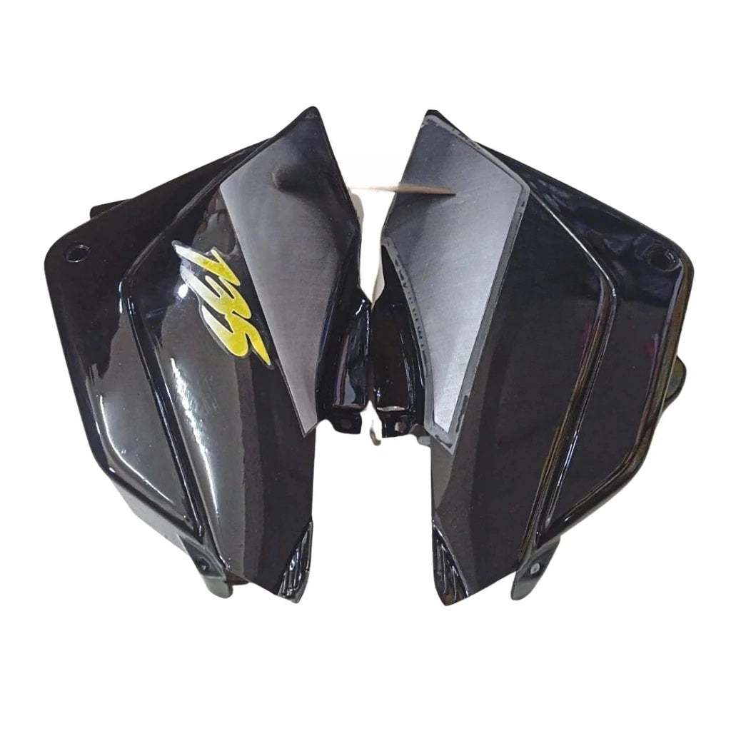 Side Panel Black & Silver for Hero Ambition — motorcycle spare part Kenya