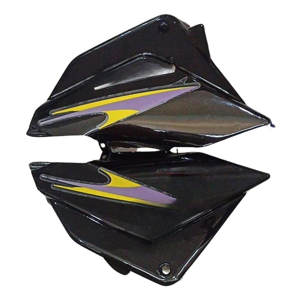Side Panel Black & Yellow for Hero Ambition — motorcycle spare part Kenya