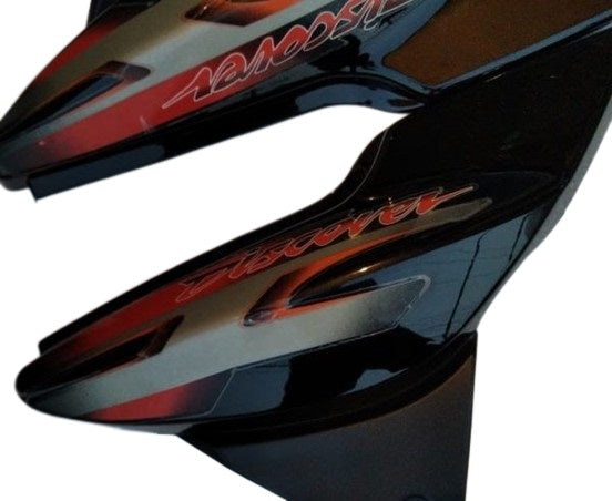 Side Panel Red for Bajaj Discover 100 New — motorcycle spare part Kenya
