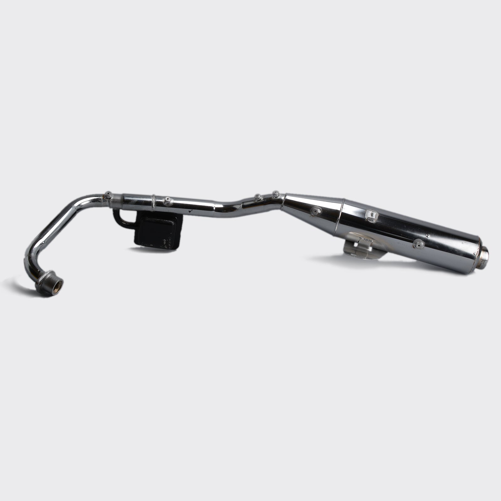 Silencer Assy (w/Converter) [CP] Discover 125/Discover 135 for Bajaj — motorcycle spare part Kenya