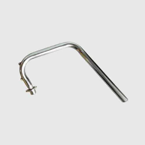 Silencer Bend Pipe [CP] CT100 for Bajaj CT 100 — motorcycle spare part Kenya