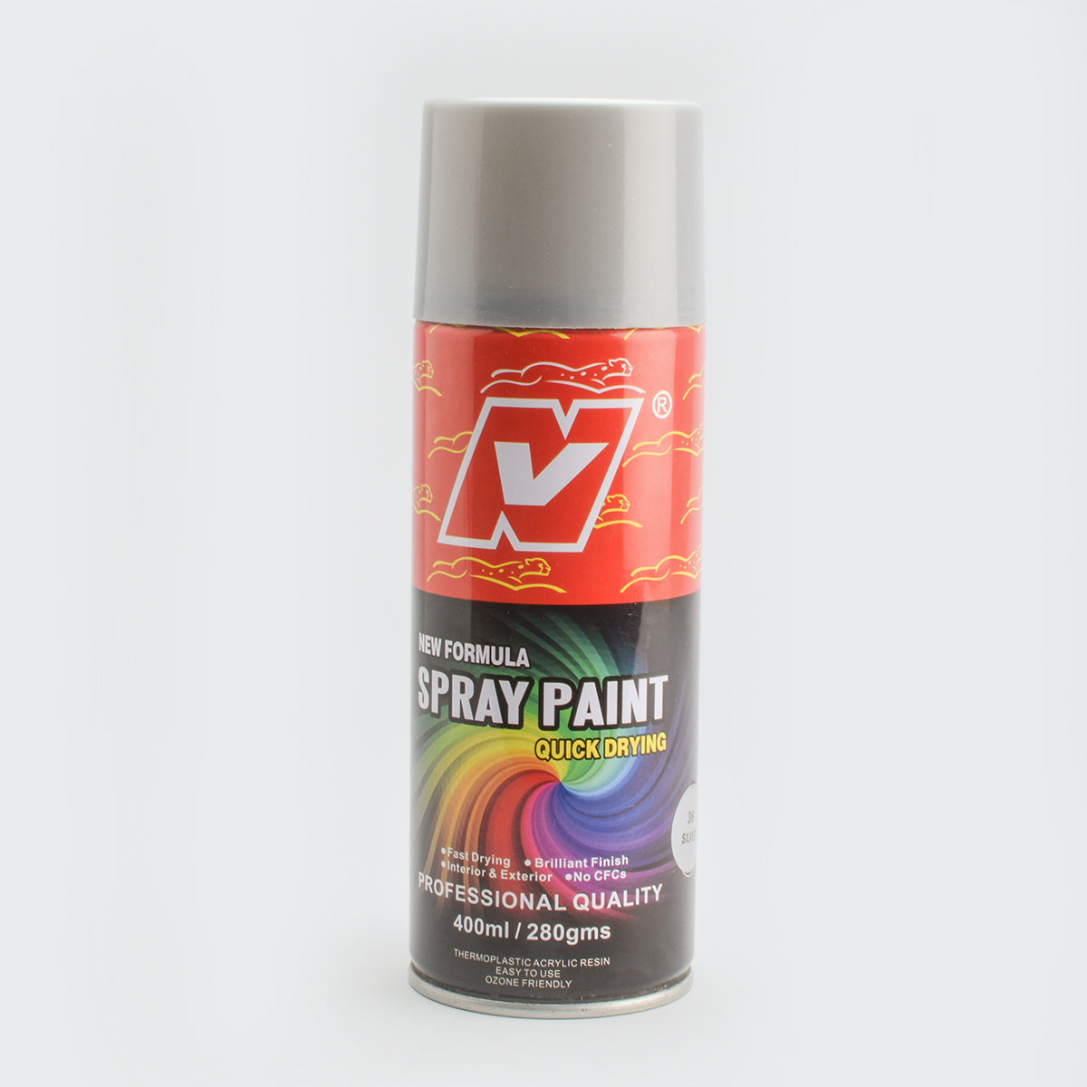 Spray Paint 400ML [301-slvr/Grey] — motorcycle spare part Kenya