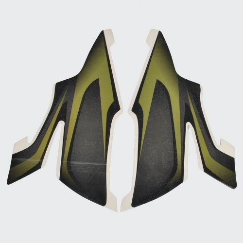 Stckr H L Firing 3d-colour Discover 125/Discover 150 [blk Tank-grn&gold]