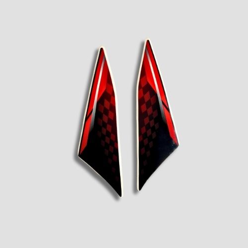 Stckr H L Firing Hero Glamour T7 [Blk-red]