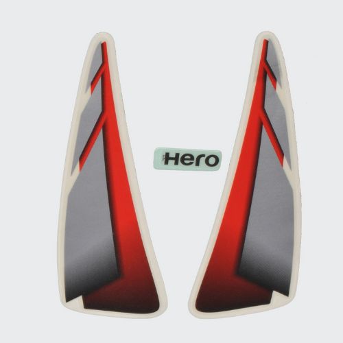 Stckr H L Firing Hero Hfdlx T2 [Slvr-red]