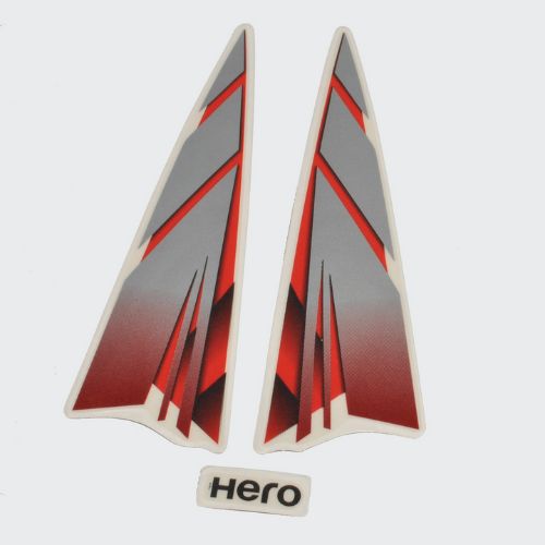 Stckr H L Firing Hero Hfdlx T3 [Slvr-red]