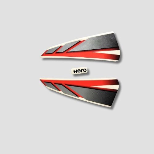 Stckr H L Firing Hero Hfdlx/Cd-deluxe T4 [Slvr-red]