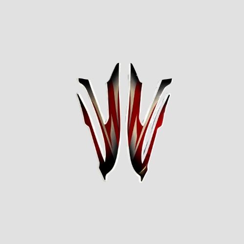 Stckr H L Firing Platina 100 [ES] [Blk-red]