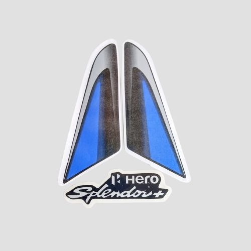 Stckr H L Firing Splendor Plus BS6 E20 Blk/Blue