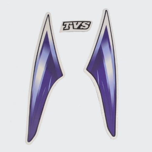 Stckr H L Firing Star City 110 N/M [prpl Tank-prpl] for TVS — motorcycle spare part Kenya