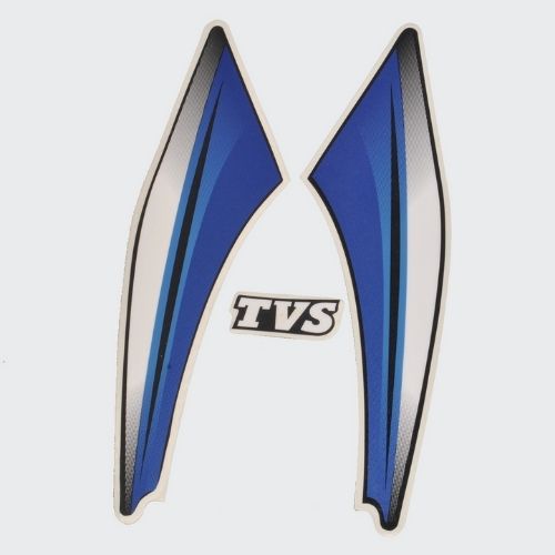 Stckr H L Firing Star City 110 T3 [blk Tank-blue] for TVS — motorcycle spare part Kenya