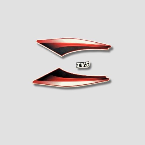 Stckr H L Firing Star City 110 T3 [red Tank] for TVS — motorcycle spare part Kenya