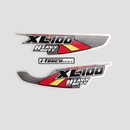 Stckr Letter [B] XL100 Heavy Duty [2019] for TVS XL 100 — motorcycle spare part Kenya