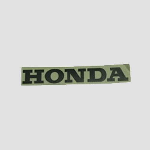 Stckr Letter Honda [B] [Blk] — motorcycle spare part Kenya
