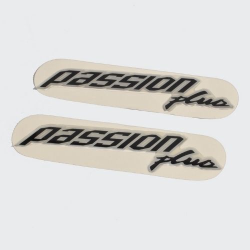 Stckr Letter [Pu] Passion Plus [Blk] for Hero — motorcycle spare part Kenya