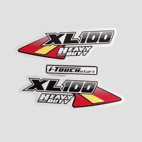 Stckr Letter [S] XL100 Heavy Duty for TVS XL 100 — motorcycle spare part Kenya