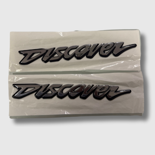 Stckr Monogram Discover for Bajaj — motorcycle spare part Kenya