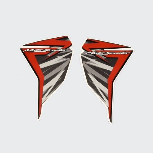 Stckr Nose [F] Dio [T6] Red for Honda — motorcycle spare part Kenya