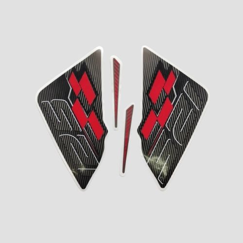 Stckr Nose Ntorq 125 [2019] Race Edition Red Shield for TVS — motorcycle spare part Kenya