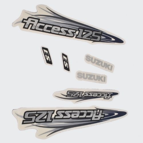 Stckr Set Access [grey Shield] for Suzuki — motorcycle spare part Kenya