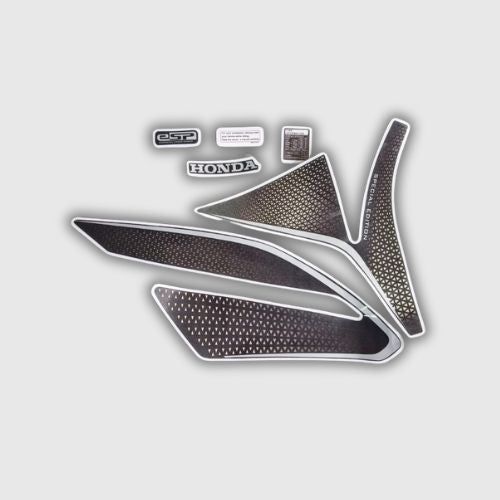Stckr Set Activa 6G Spl Edition Blk Shield for Honda — motorcycle spare part Kenya