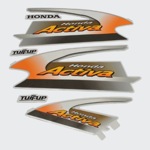 Stckr Set Activa N/M [slvr/Orng]