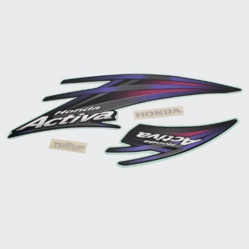 Stckr Set Activa T3 [blk Tank-blue]