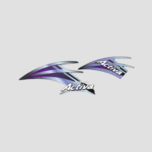 Stckr Set Activa T3 [blue Tank-blue] for Honda — motorcycle spare part Kenya