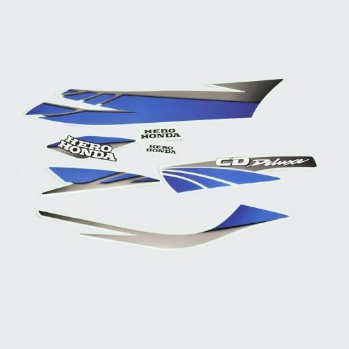 Stckr Set Cd-deluxe N/M [slvr Tank-blue]