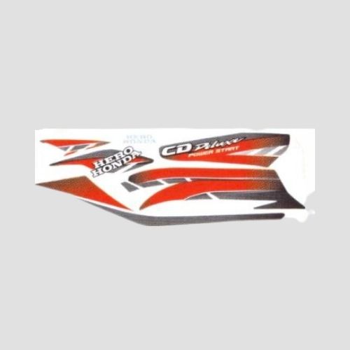 Stckr Set Cd-deluxe T3 [slvr Tank-red]