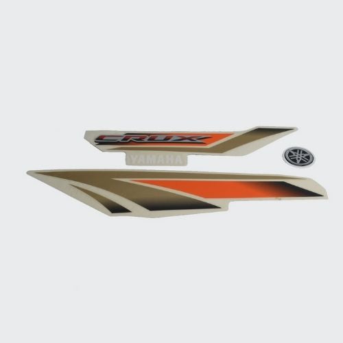 Stckr Set Crux2006 [blk Tank] for Yamaha — motorcycle spare part Kenya