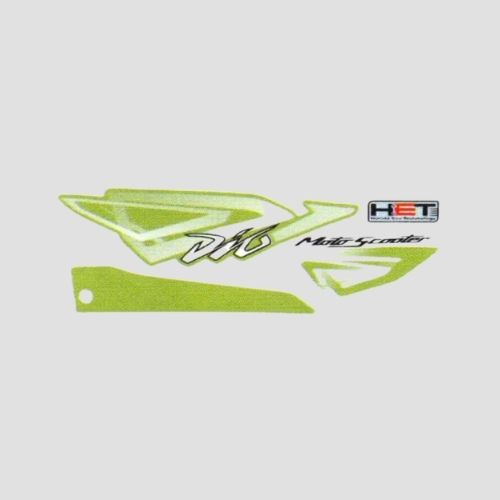 Stckr Set Dio T5 (grn Shield) for Honda — motorcycle spare part Kenya
