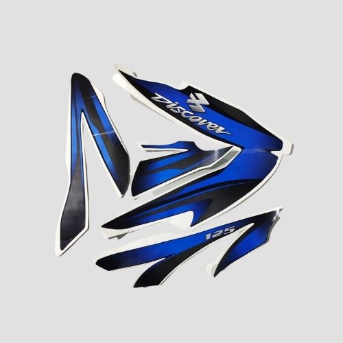 Stckr Set Discover 125 H2 Blk/Blue