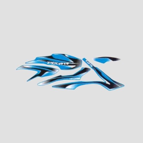 Stckr Set Discover 125M [blue Tank] for Bajaj Discover 125 M — motorcycle spare part Kenya