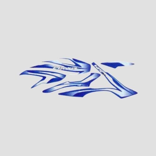 Stckr Set Discover 125M [slvr Tank-blue] for Bajaj Discover 125 M — motorcycle spare part Kenya