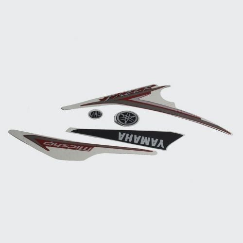 Stckr Set Fazer N/M [red Tank] for Yamaha — motorcycle spare part Kenya