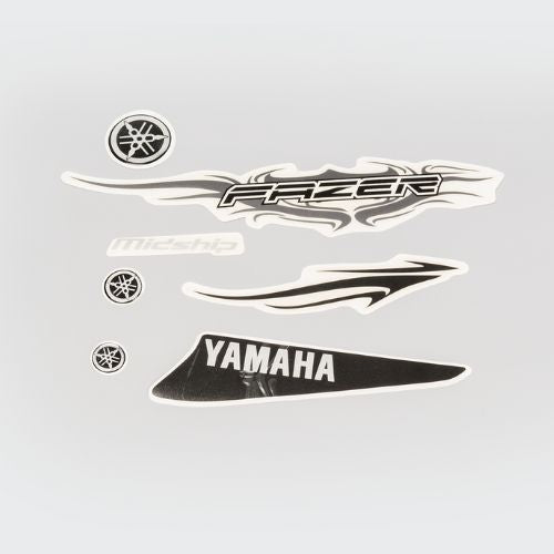Stckr Set Fazer T2 [blk Tank] for Yamaha — motorcycle spare part Kenya
