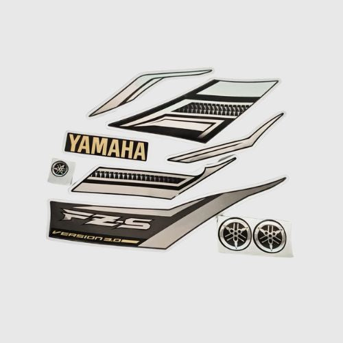 Stckr Set FZS Grey/Chrome