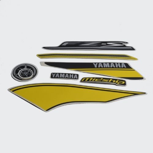 Stckr Set FZS T1 [blk Tank-yel]