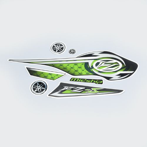 Stckr Set FZS T5 [blk Tank-grn]