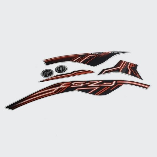 Stckr Set FZS T8 [blk Tank-orng]