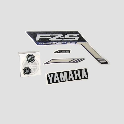 Stckr Set FZS V3 ABS Grey Tank for Yamaha — motorcycle spare part Kenya
