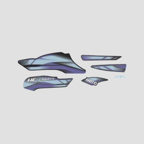 Stckr Set Hero Hfdlx IBS [2019] Blk/Prpl