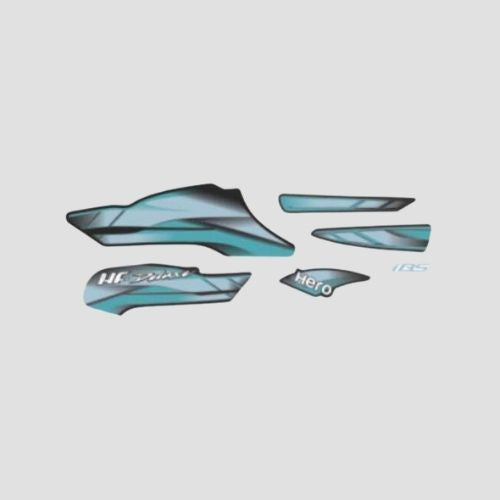 Stckr Set Hero Hfdlx IBS [2019] Grey/Grn