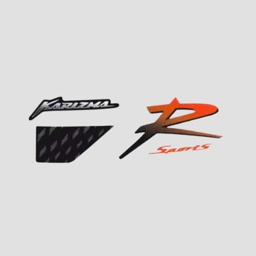 Stckr Set Hero Karizma R T3 [blk Tank]