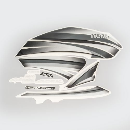 Stckr Set Hero Splendor Pro [blk Tank-grey]