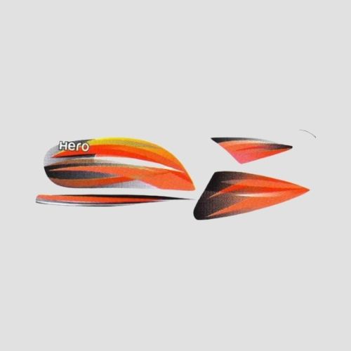 Stckr Set Hero Splendor Pro T2 [orng Tank]