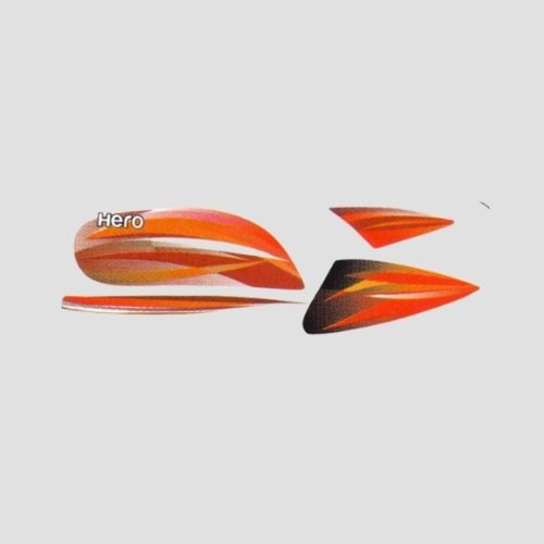 Stckr Set Hero Splendor Pro T2 [red Tank]