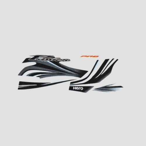 Stckr Set Hero Xpro [blk Tank-grey] — motorcycle spare part Kenya