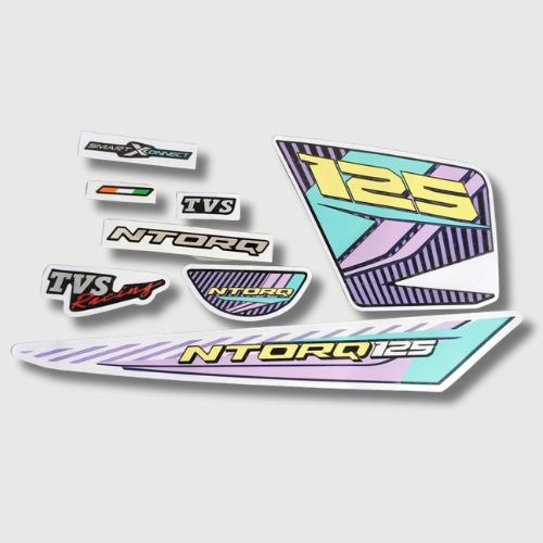 Stckr Set Ntorq 125 [2024] Common for TVS — motorcycle spare part Kenya